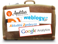Ilustrace loga Weblogy.cz, Apetitus.cz, Aktuální zprávy.cz, jako agregátory RSS